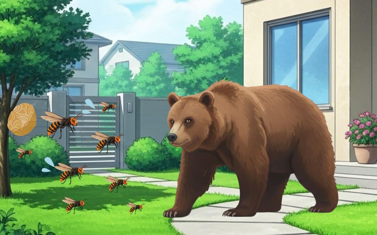スズメバチの駆除や忌避にクマは活用できる？