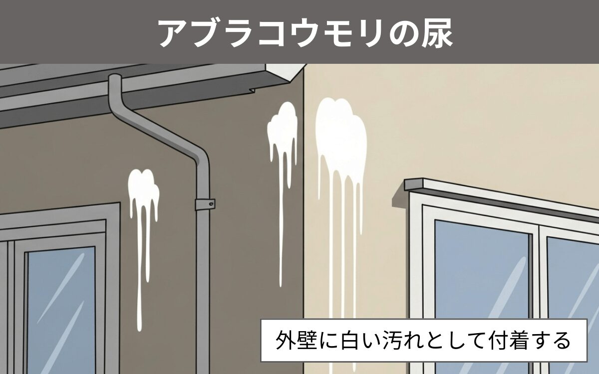 アブラコウモリの尿