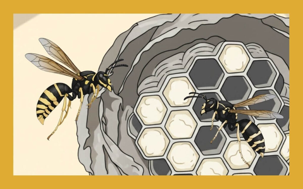 ヤドリホオナガスズメバチとは？特徴や生態など詳しく解