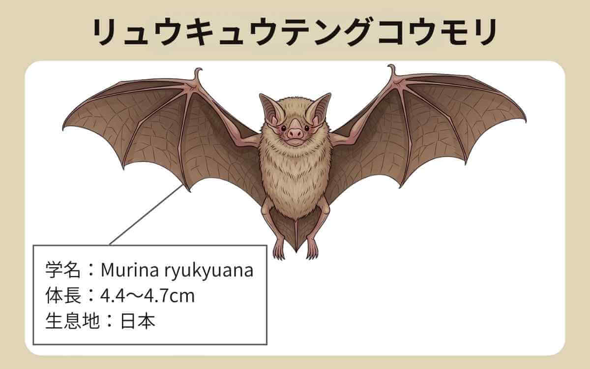 リュウキュウテングコウモリ