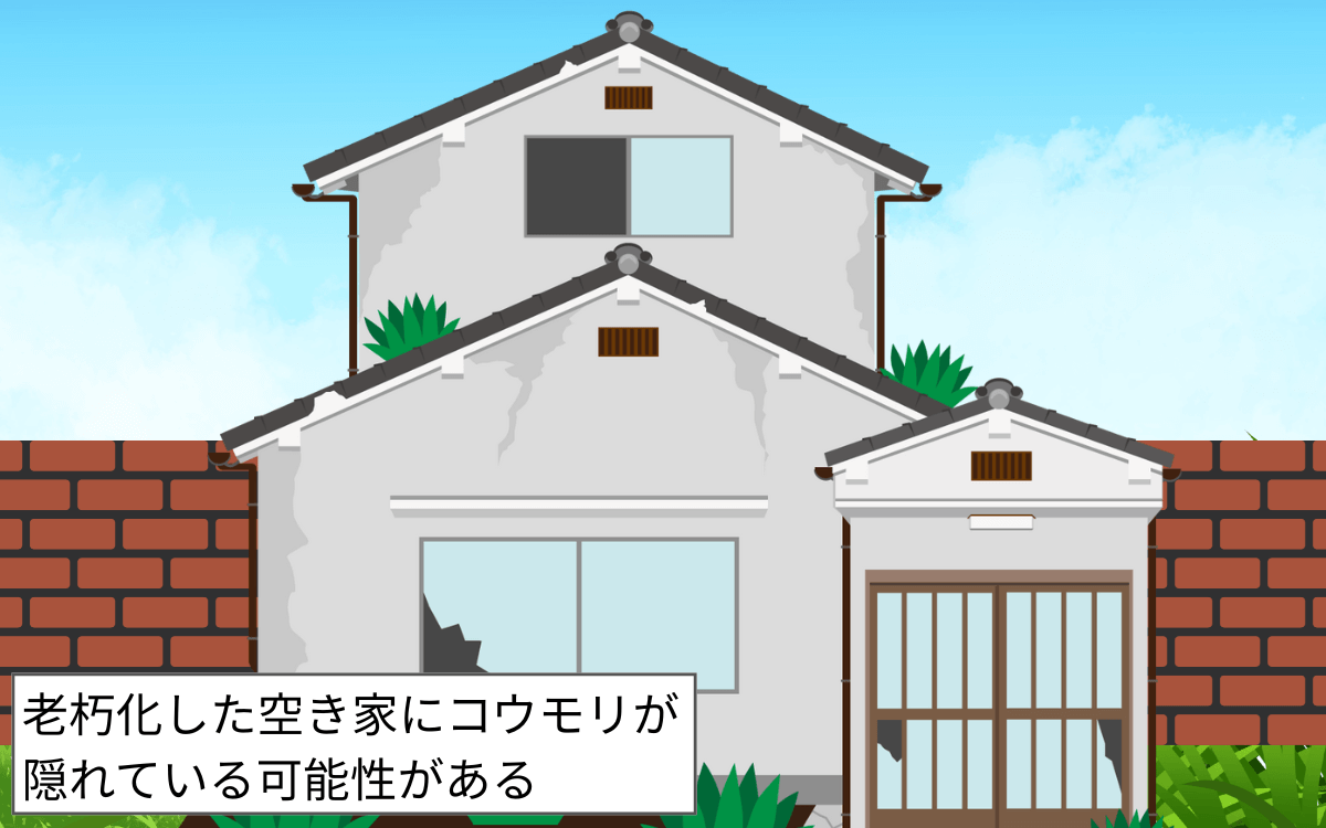 空き家が近くにある