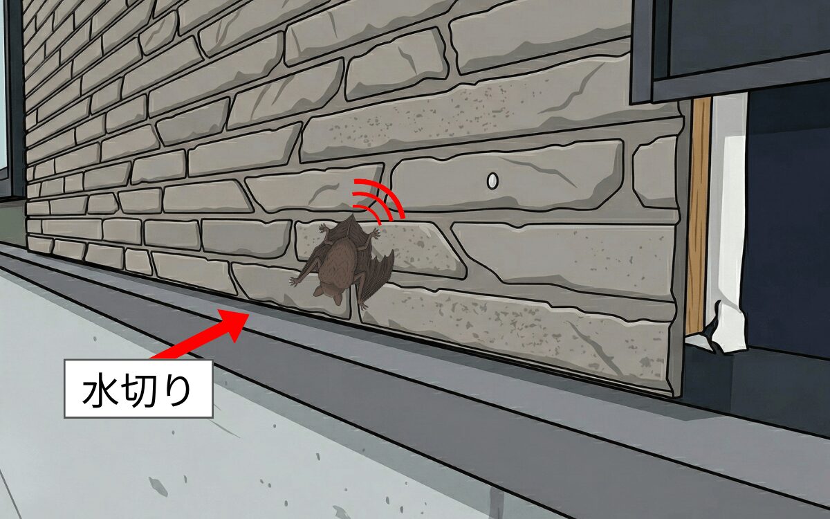 【侵入経路③】水切り