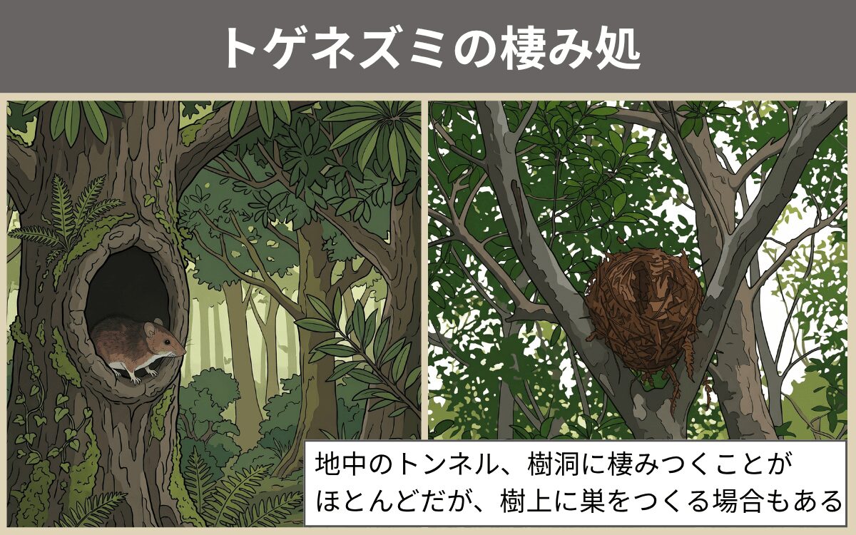 トゲネズミの棲み処