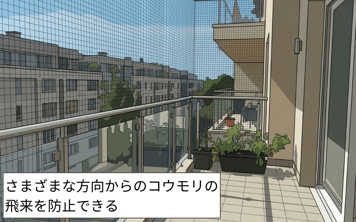 害獣・防鳥ネットの設置