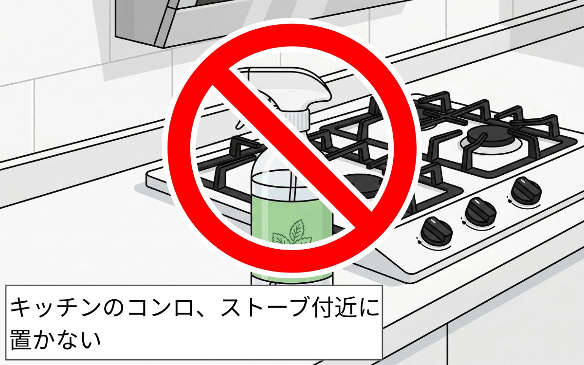 引火の可能性がある