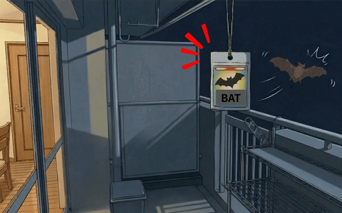 置き型・吊るし型忌避剤の設置