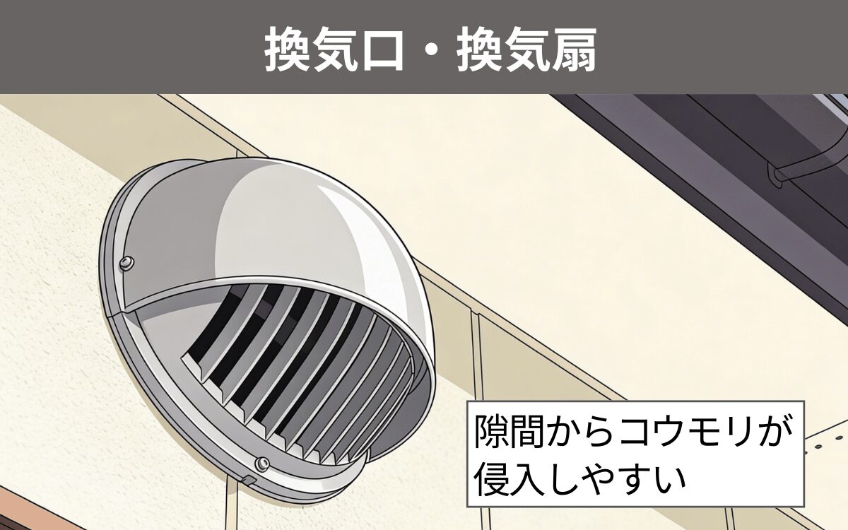 換気口・換気扇