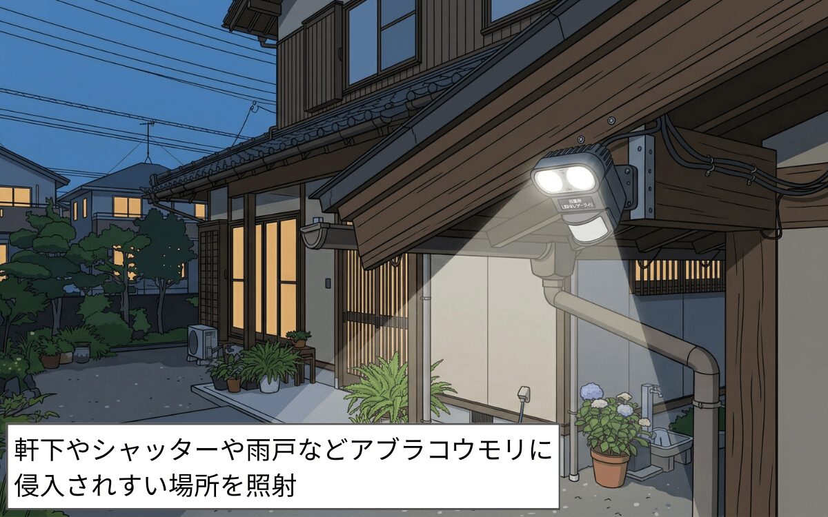 LEDライトを設置する 1