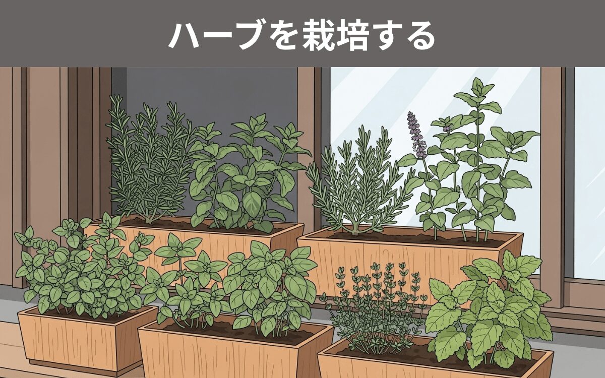 ハーブを栽培する 1