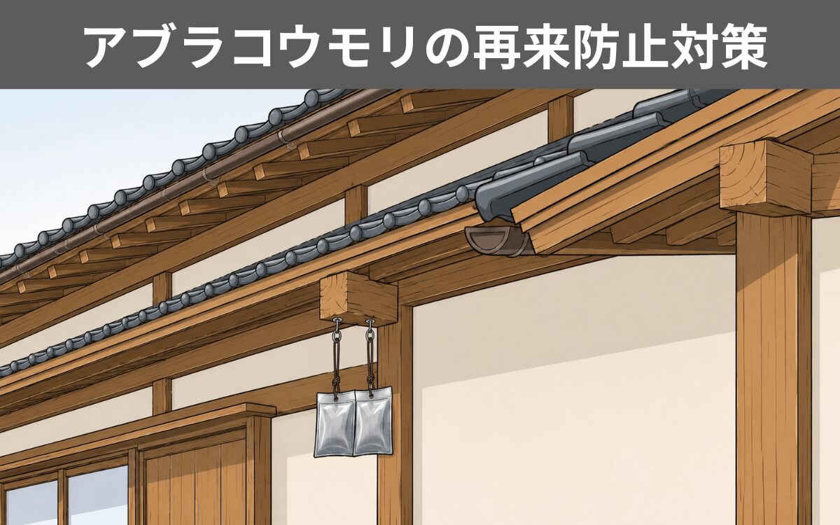 駆除手順⑥再来防止対策をする