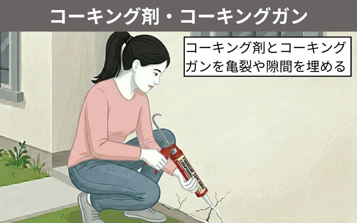 アルミホイル以外 コーキング剤