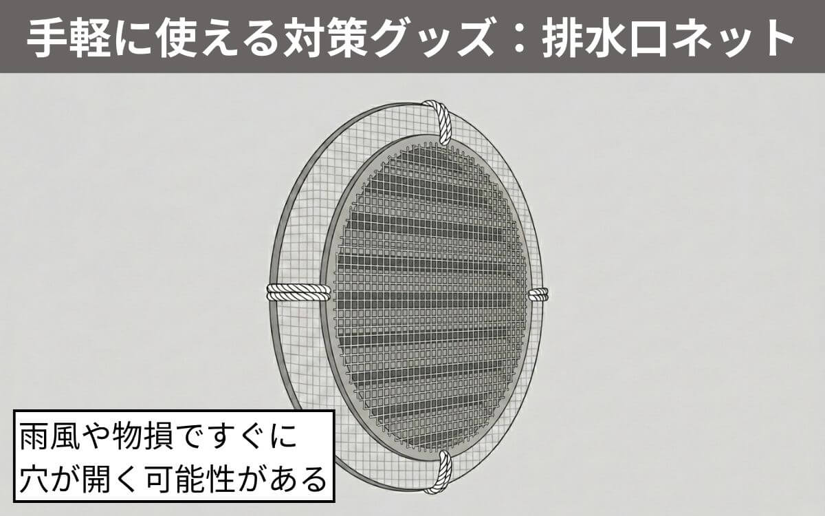 アルミホイル以外 排水口ネット