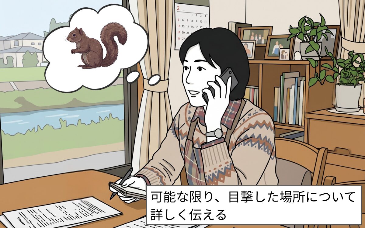 タイワンリスを見かけたら自治体に連絡を！