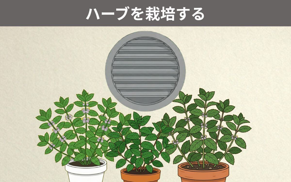 ハーブを栽培する