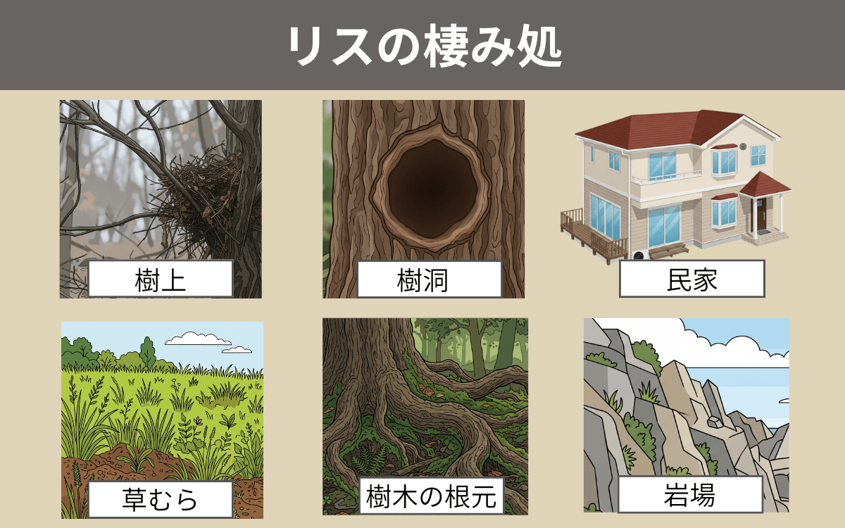 リスの棲み処