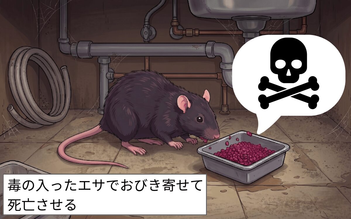 殺鼠剤を使う方法