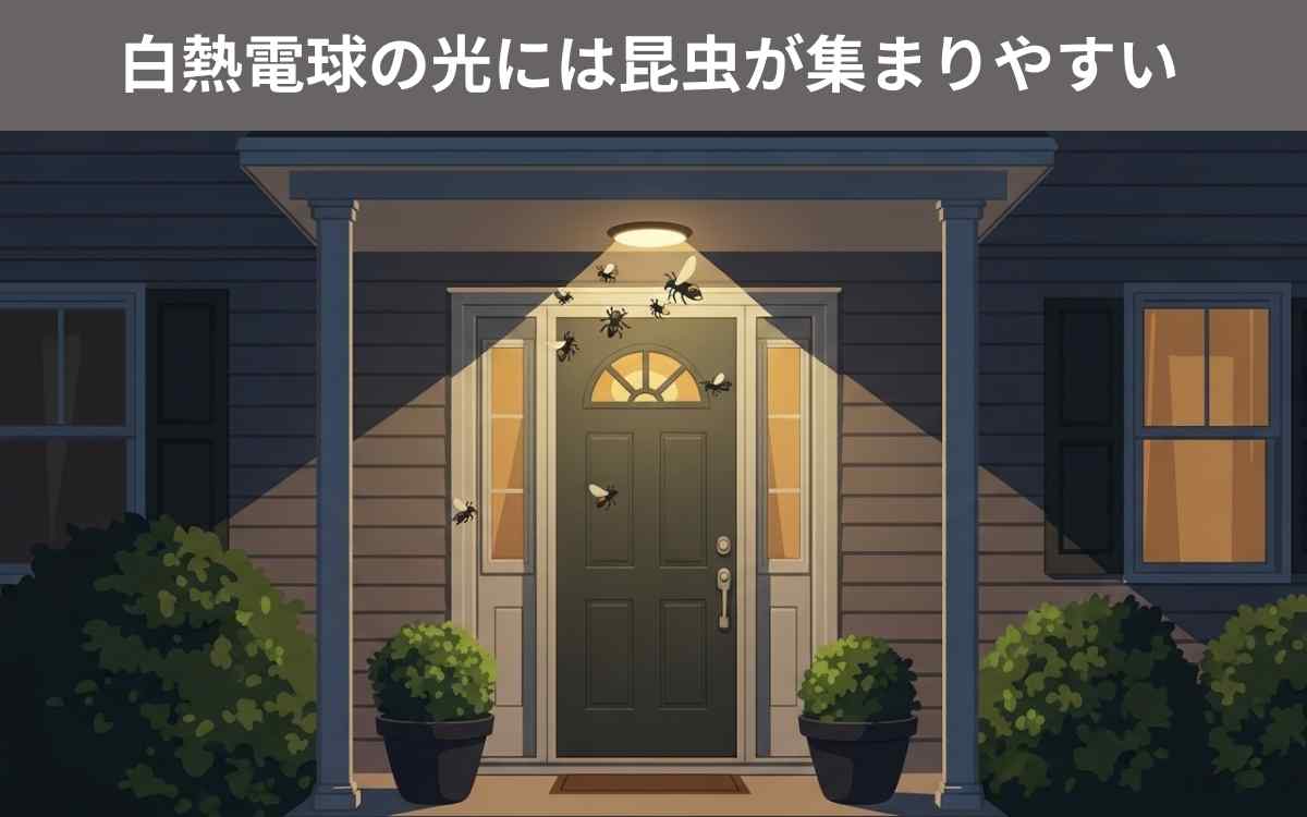 白熱電球は逆効果