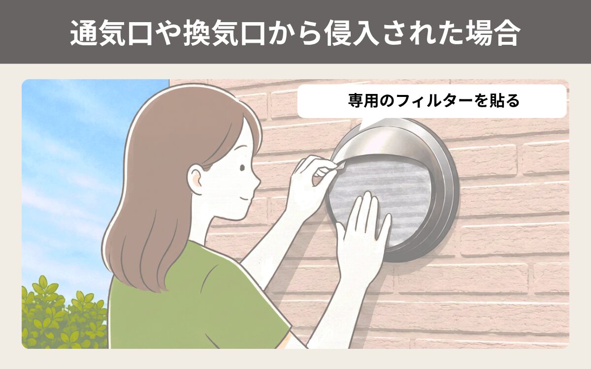 通気口や換気口