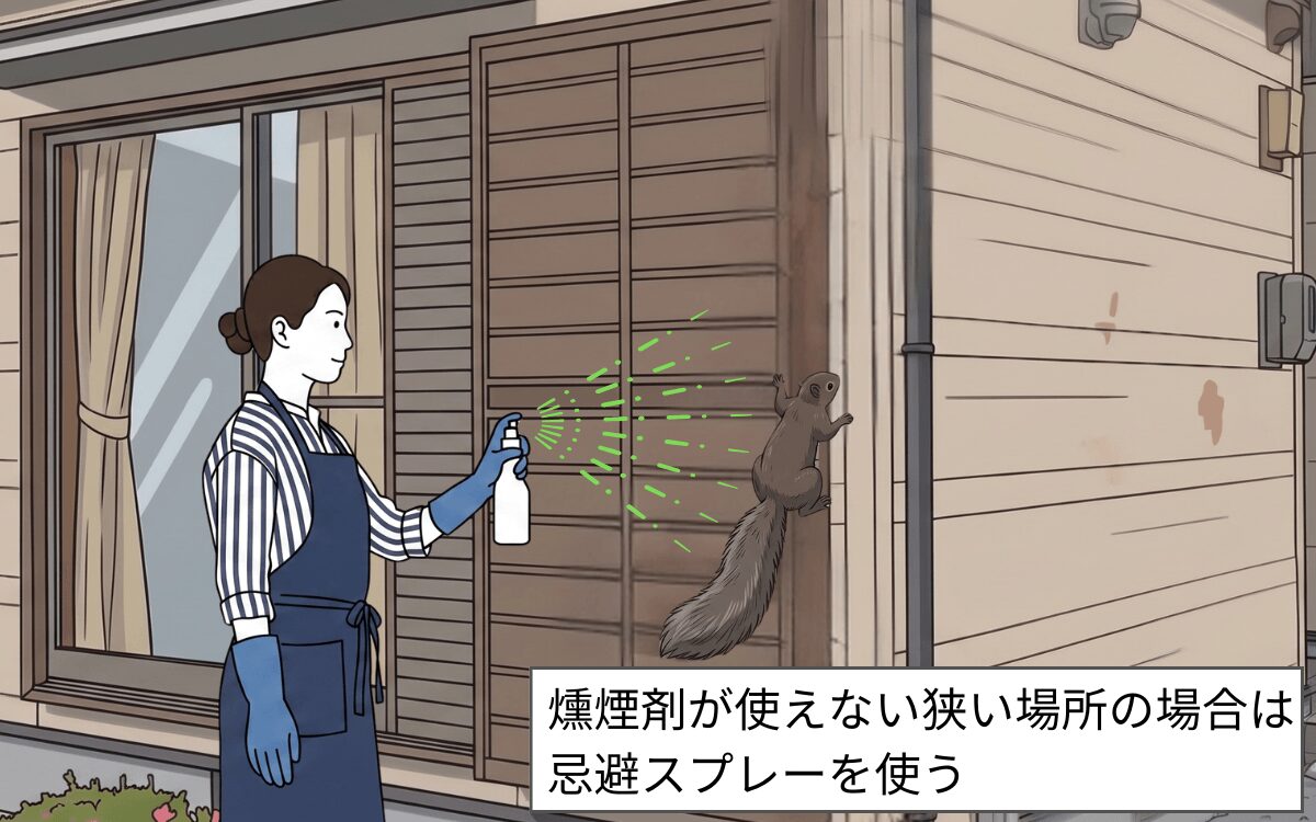 忌避スプレー