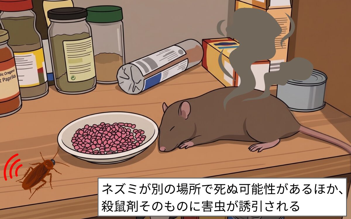 殺鼠剤の設置