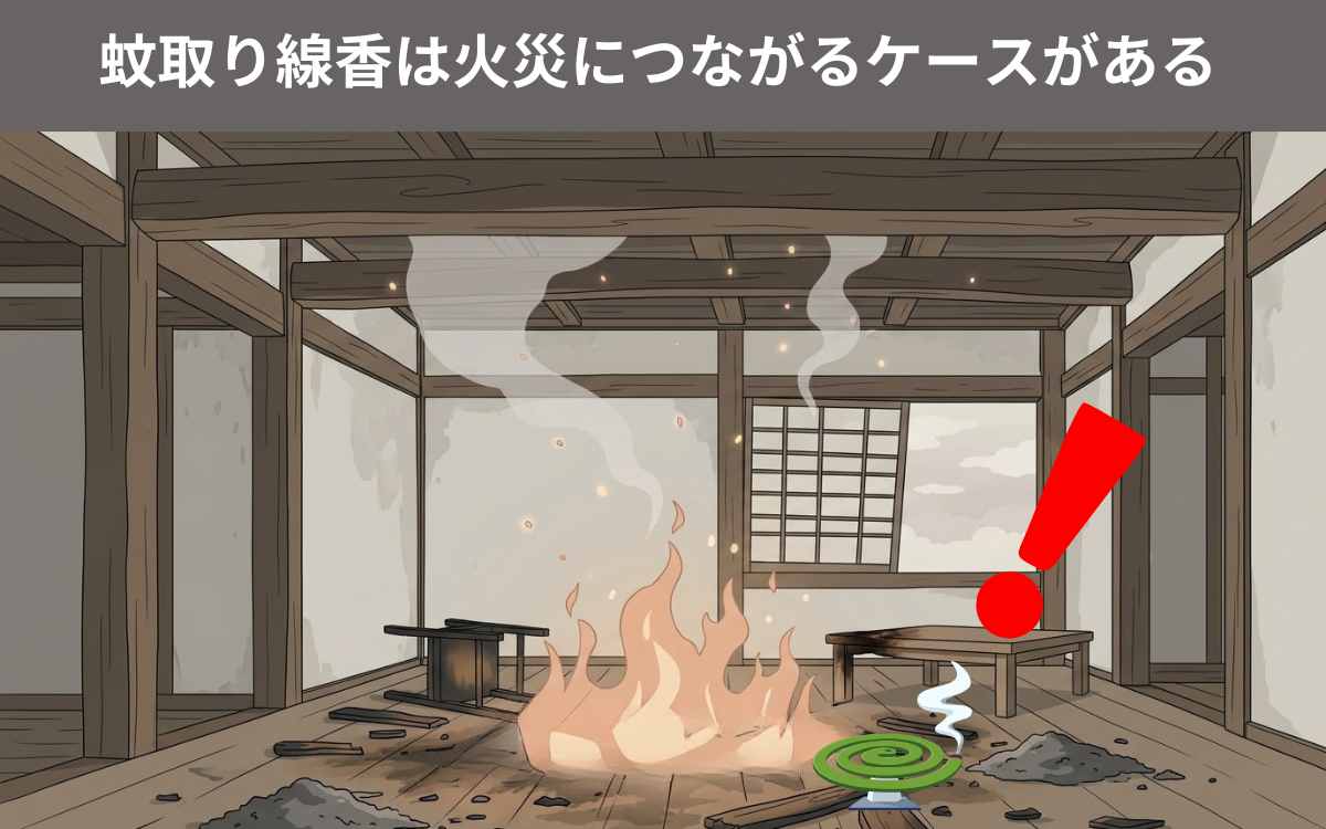 火事の危険