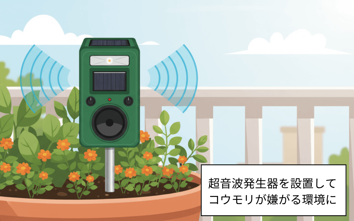 超音波発生器の設置
