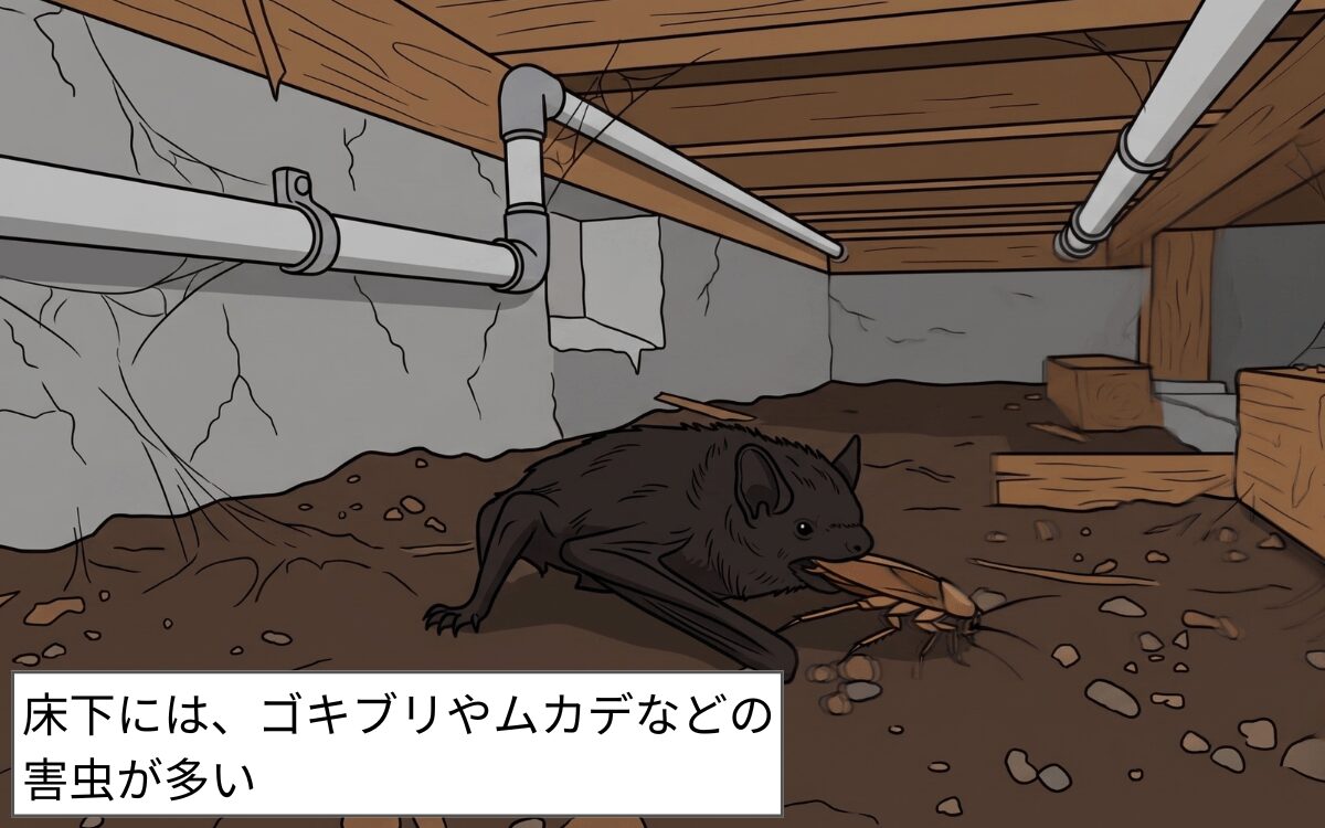 エサが豊富