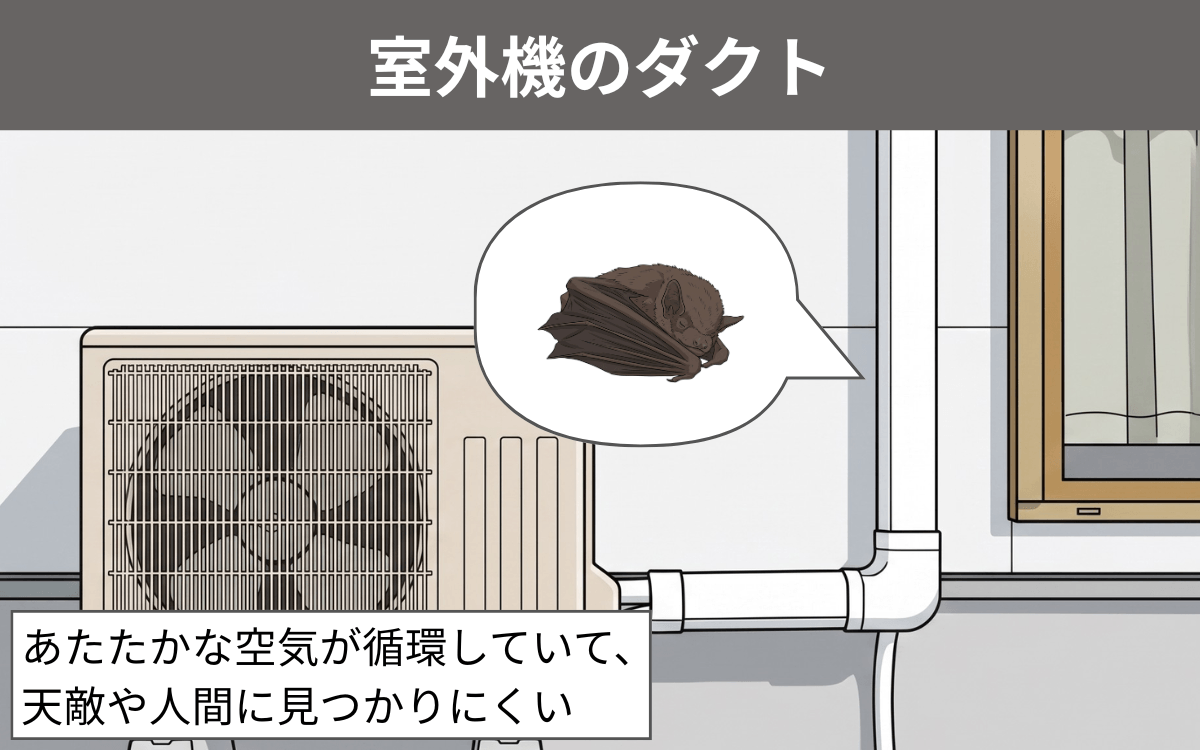 室外機のダクト