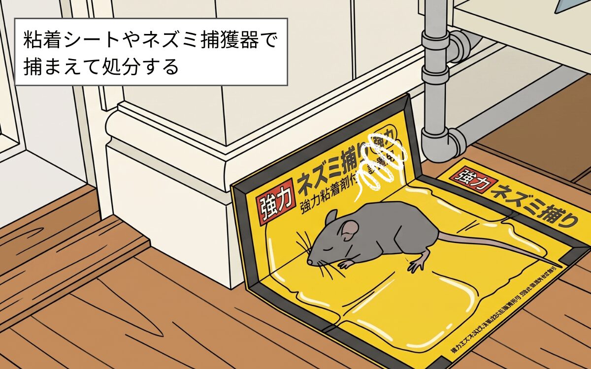 捕獲する方法
