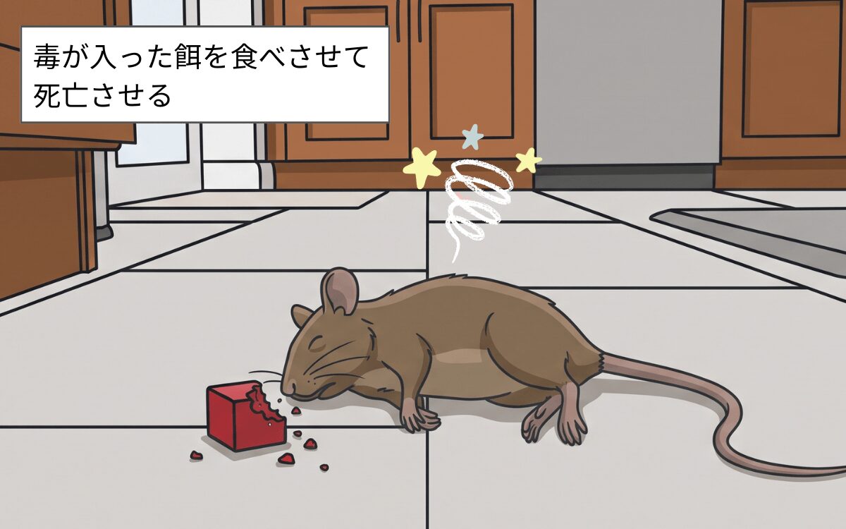 殺鼠剤を使う方法