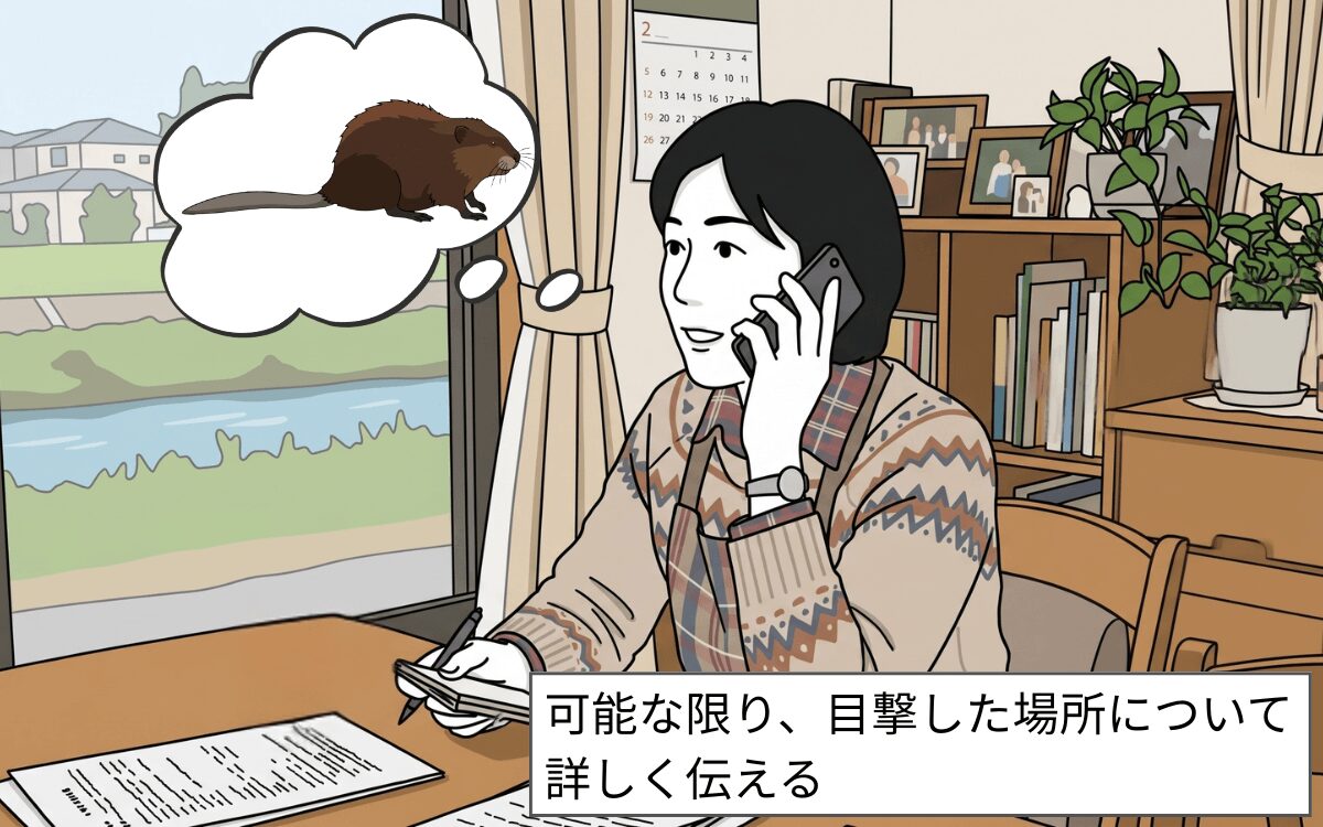自治体に情報提供する