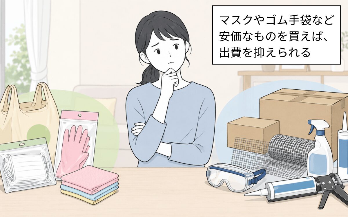 自分で駆除するなら一部安いものを買う