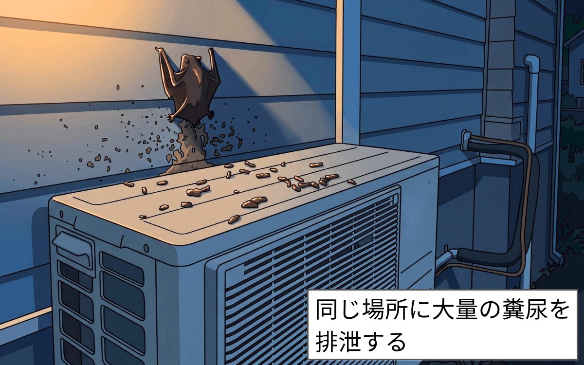 1匹あたりの排泄量が多く、同じ場所に糞尿をする