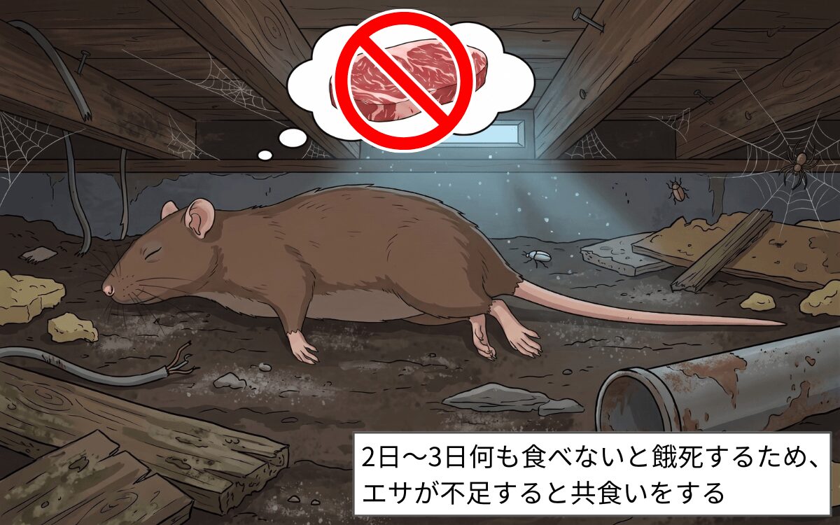 エサ不足