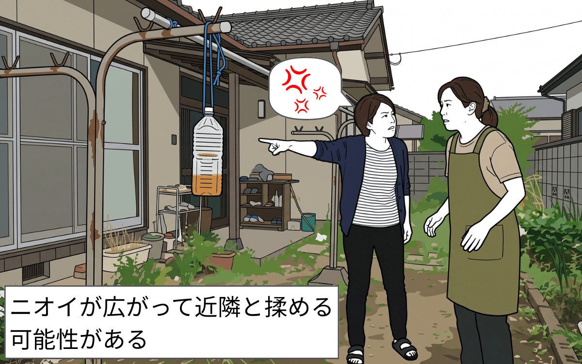 ニオイ対策は近隣トラブルになることも