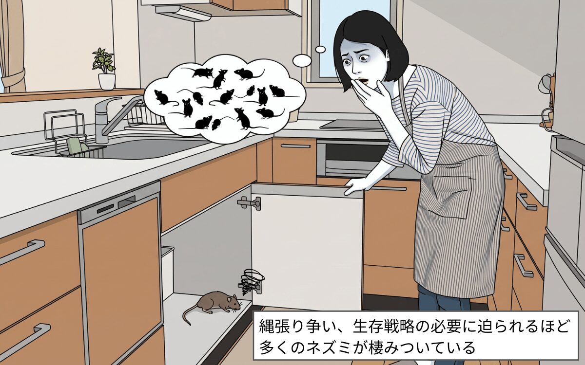 共食いされている＝すでに集団規模が大きい