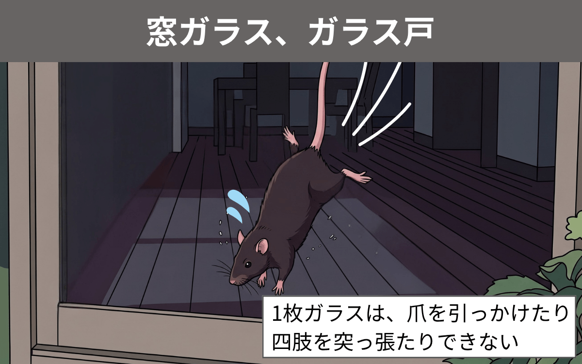 窓ガラス、ガラス戸