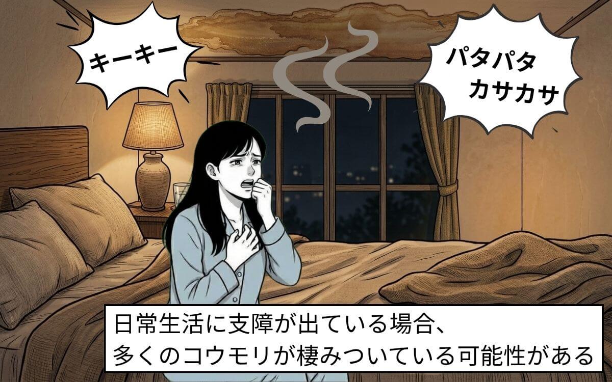 被害が深刻化していると自力では駆除できない
