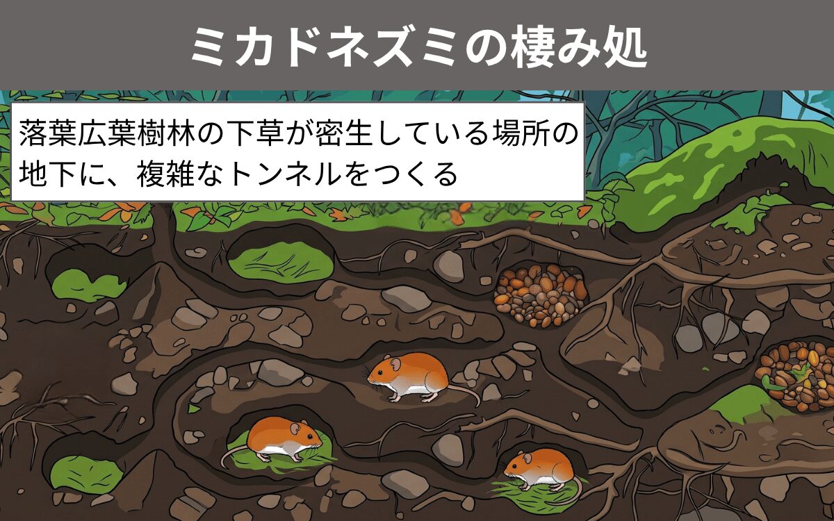 ミカドネズミの棲み処