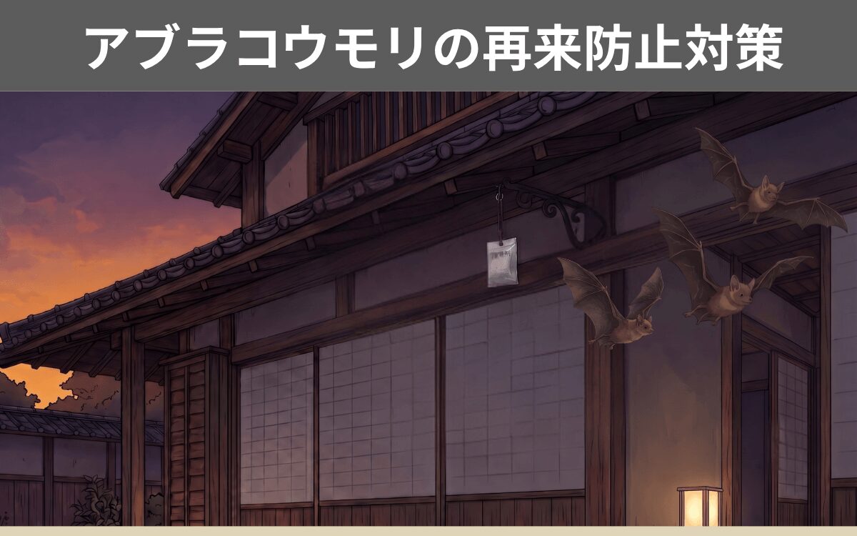 駆除手順⑥再来防止対策をする