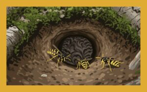 キオビクロスズメバチとは？巣の場所や駆除方法も解説