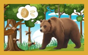 スズメバチの巣を襲うクマは幼虫を食べる?天敵のクマ2選