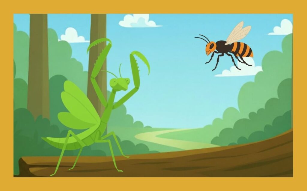スズメバチを捕食するカマキリとは？天敵のカマキリ4選を紹介