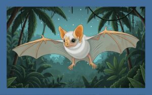 白くてかわいいシロヘラコウモリ！どこに棲んでいるの？