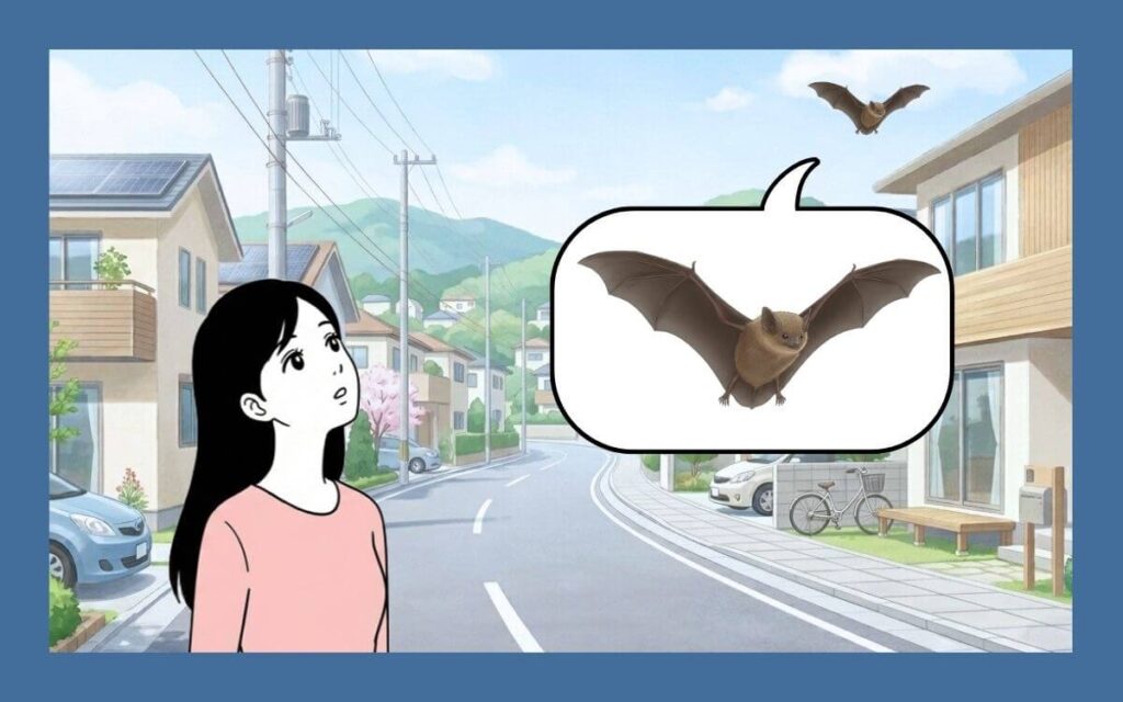 コウモリは昼間に飛ぶって本当？活動時間と棲み処を解説
