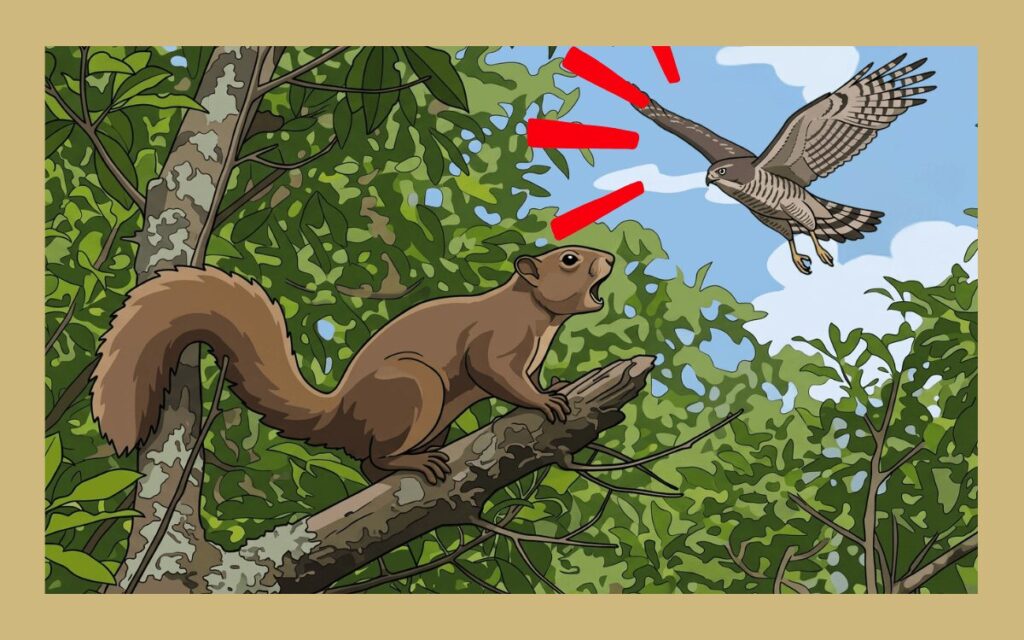タイワンリスの天敵は日本にいる？リスの勢いを止める猛者
