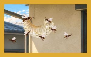 コアシナガバチの見分け方と危険性｜生態や駆除方法も解説