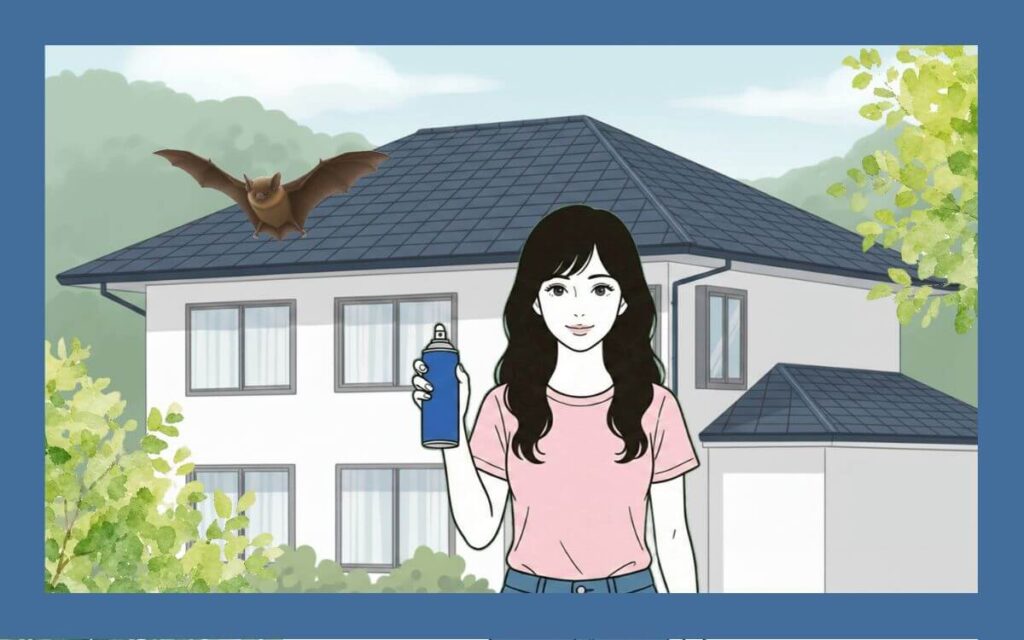 コウモリ駆除、対策にはやっぱり忌避剤！効果的な使い方を紹介